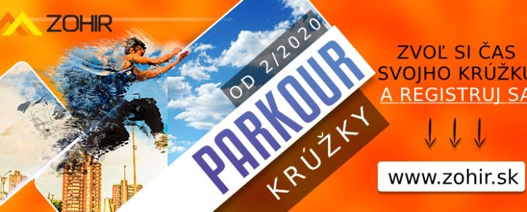 Parkour krúžok Trenčín - streda | Zohir.sk