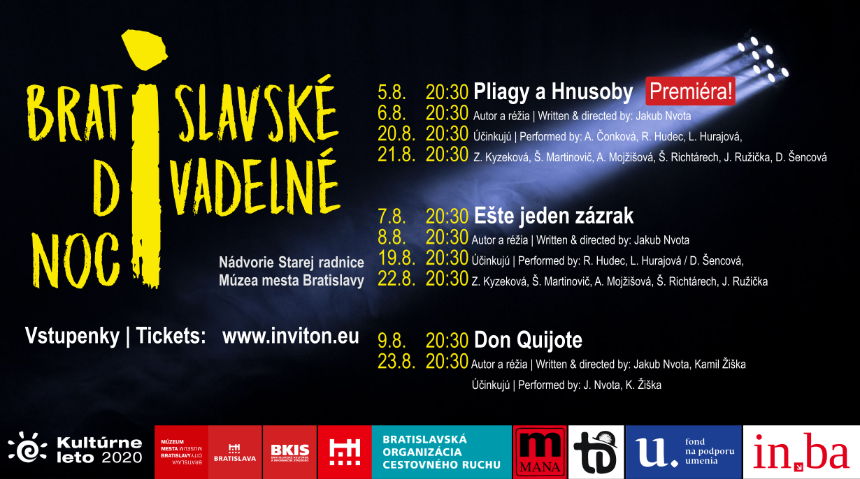 Bratislavské divadelné noci Múzeum mesta Bratislavy