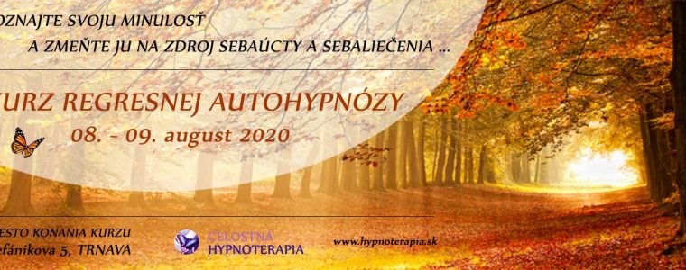 Kurz regresnej autohypnózy Štefánikova 5 Trnava