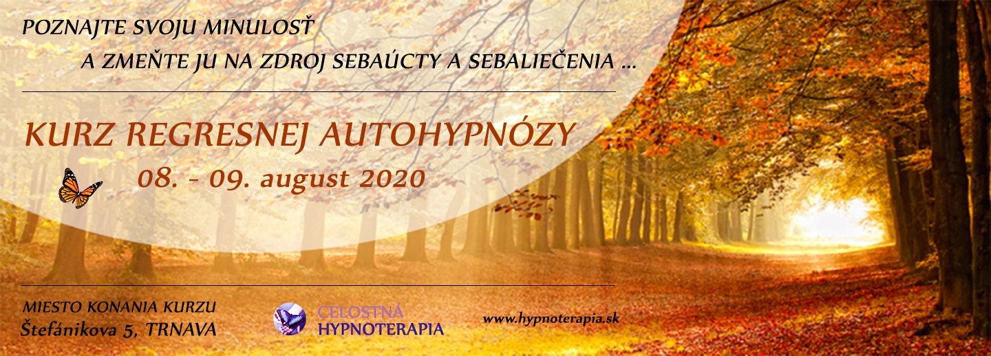 Kurz regresnej autohypnózy Štefánikova 5 Trnava