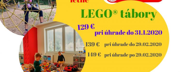 Letné denné LEGO® tábory s KreaTivOm