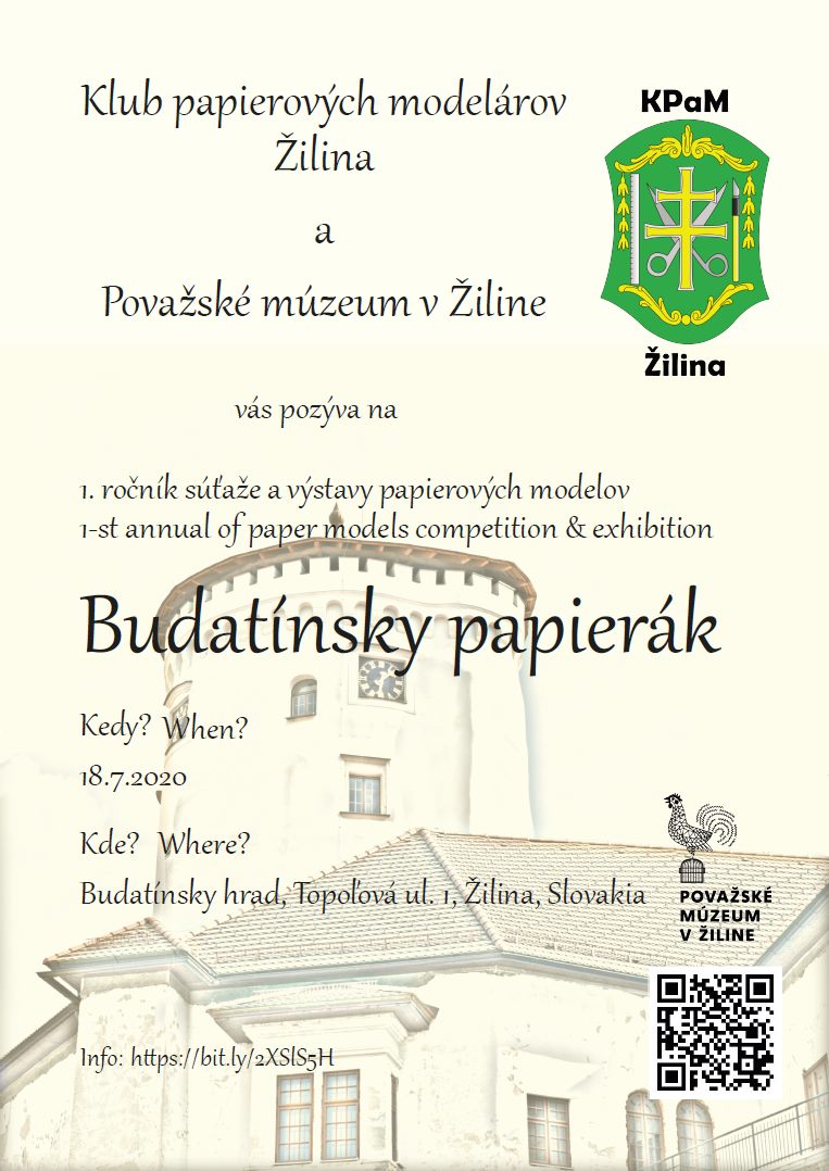 Budatínsky papierák 2020 Budatínsky hrad