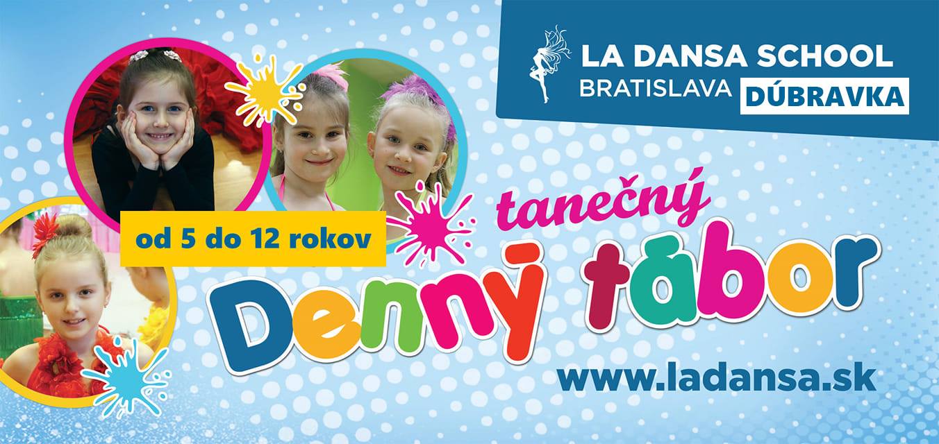 Denny tábor La Dansa School Dúbravka - od 5 do 11 rokov studio23