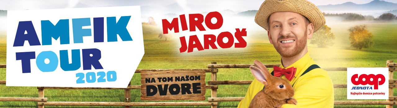 MIRO JAROŠ - Martin Amfik tour 2020