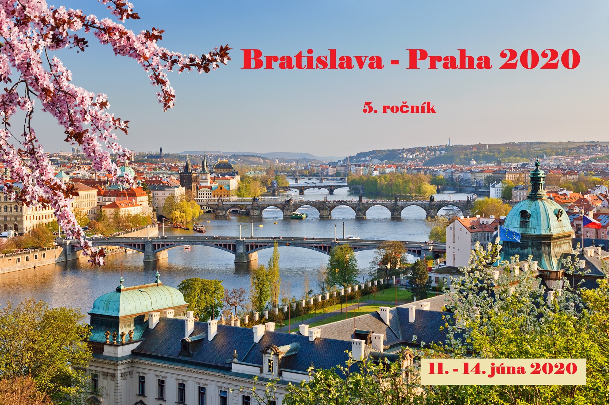 Na bicykloch z Bratislavy do Prahy 8 2020