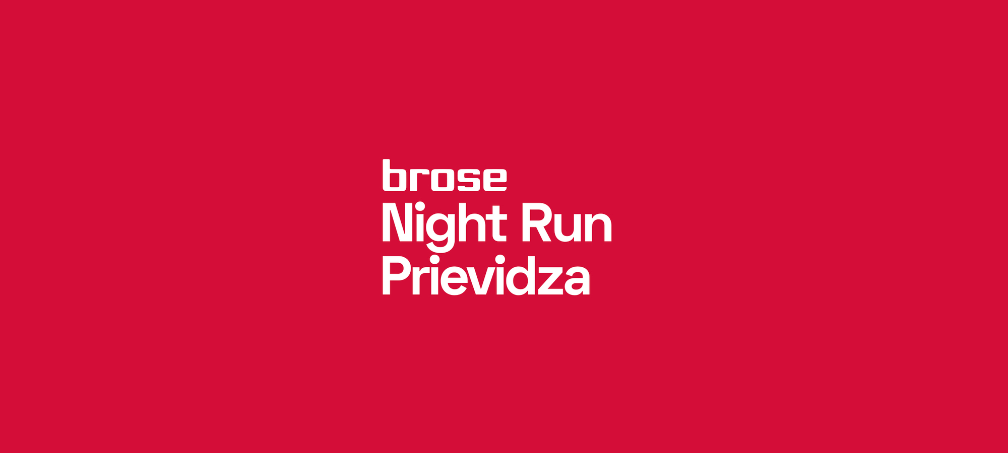 Brose Night Run Prievidza 2020