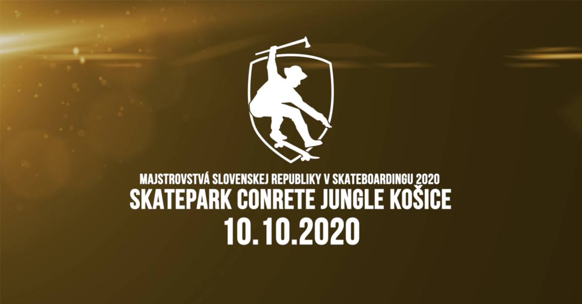 Majstrovstvá SR v skateboardingu 2020