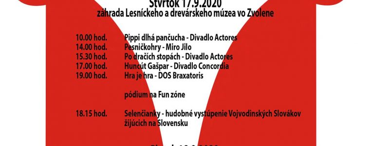 Divadelné podzámčie 2020 Mesto Zvolen