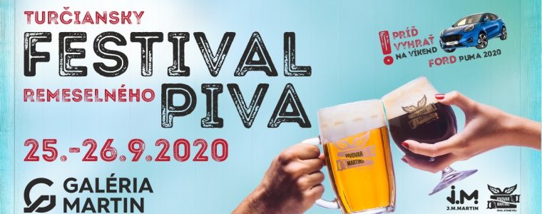 Turčiansky festival remeselného piva | 25.9.-26.9.2020