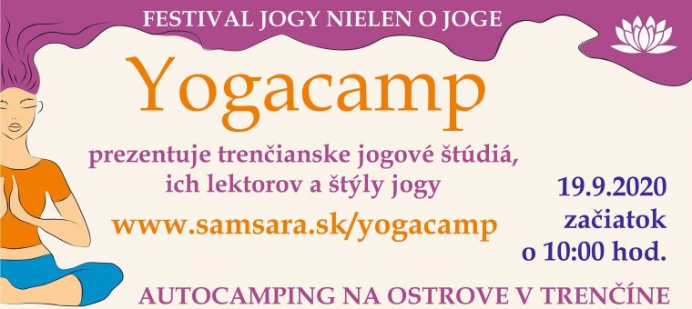 YOGACAMP Kemp na Ostrove Trenčín