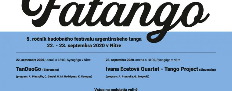 FATANGO - 5.ročník festivalu argentínskeho tanga