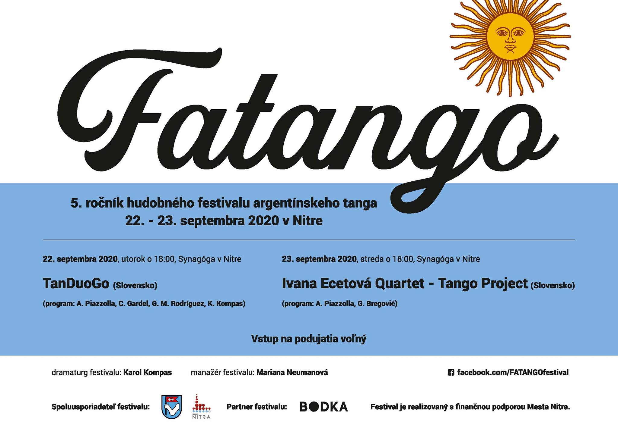 FATANGO - 5.ročník festivalu argentínskeho tanga