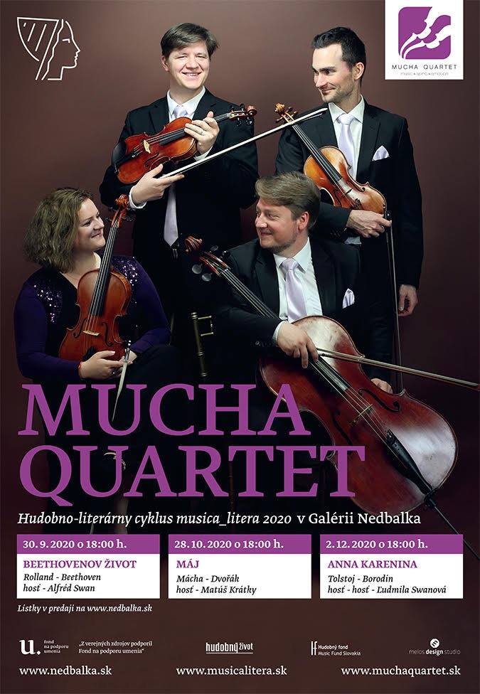 Koncerty Mucha Quartet Galéria Nedbalka