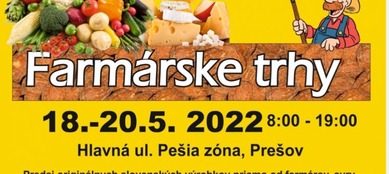 Farmárske trhy v Prešove , 6.ročník