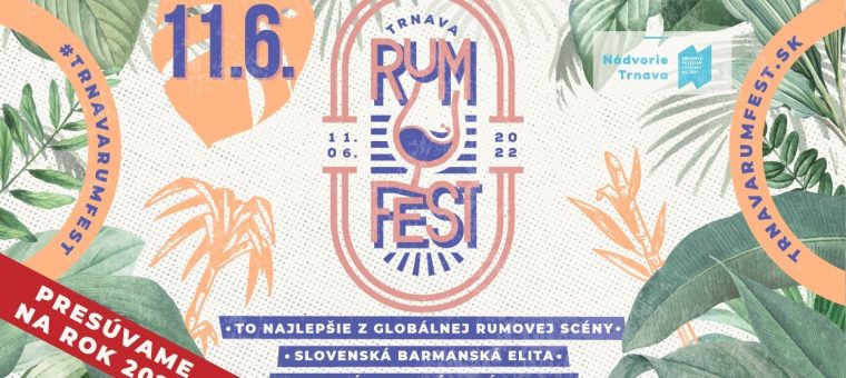 Trnava Rum Fest 2020 - Presúvame na rok 2022 Nádvorie