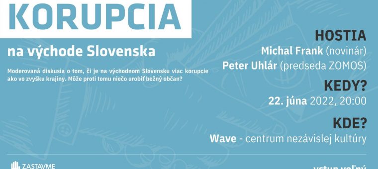Korupcia na východe Slovenska (diskusia)