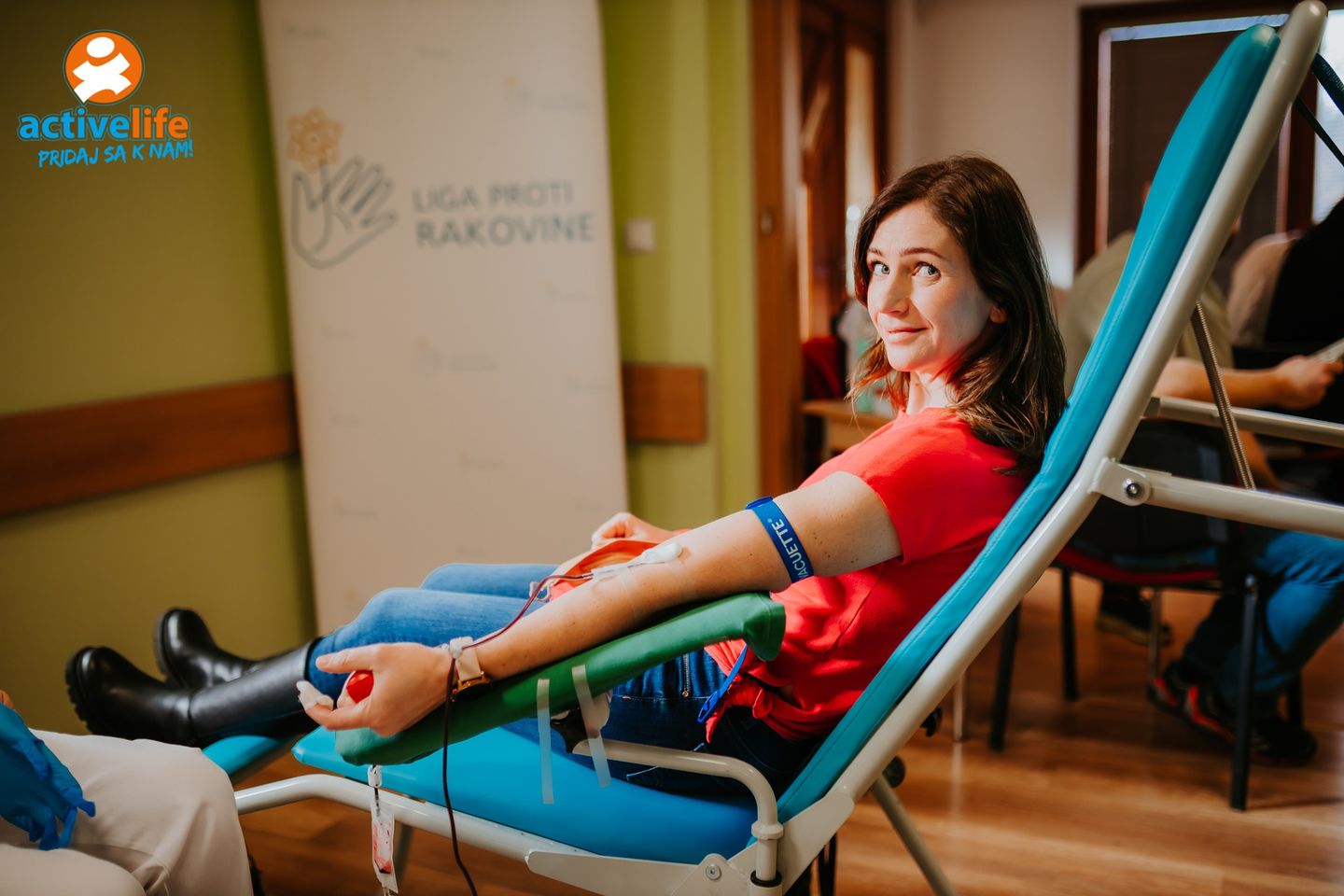 Darovanie krvi Centrum pomoci Ligy proti rakovine