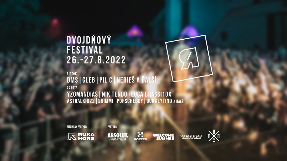 Rubicon Festival 26.-27.8.2022 Agrokomplex