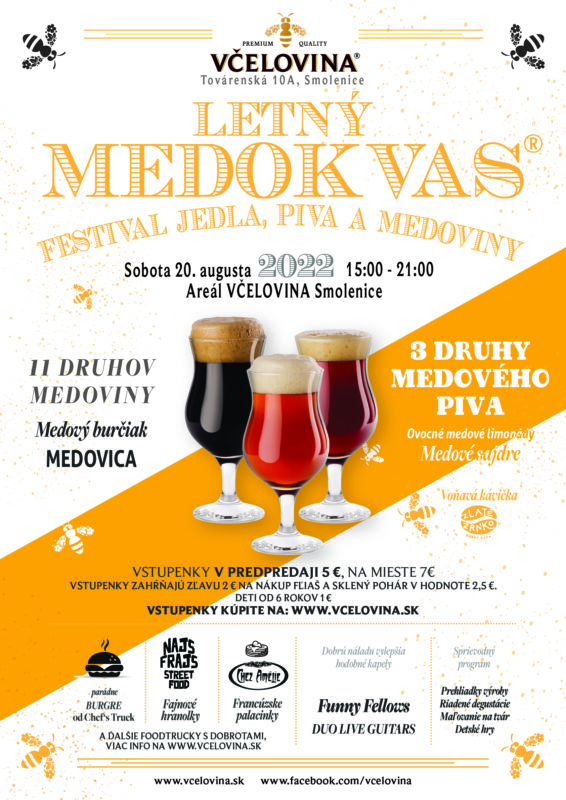 Medovinári v Smoleniciach oslávia vrchol leta festivalom Medokvas