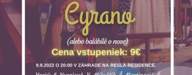 Cyrano alebo balábilé o nose Resla Residence Banská Štiavnica
