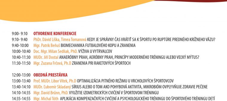 6. Medzinárodná športová konferencia