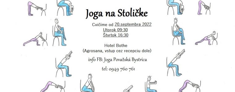 Stoličková joga … Hotel & Reštaurácia Bothe
