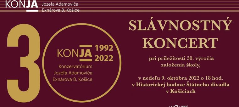 30. rokov KONJA Štátne Divadlo Košice