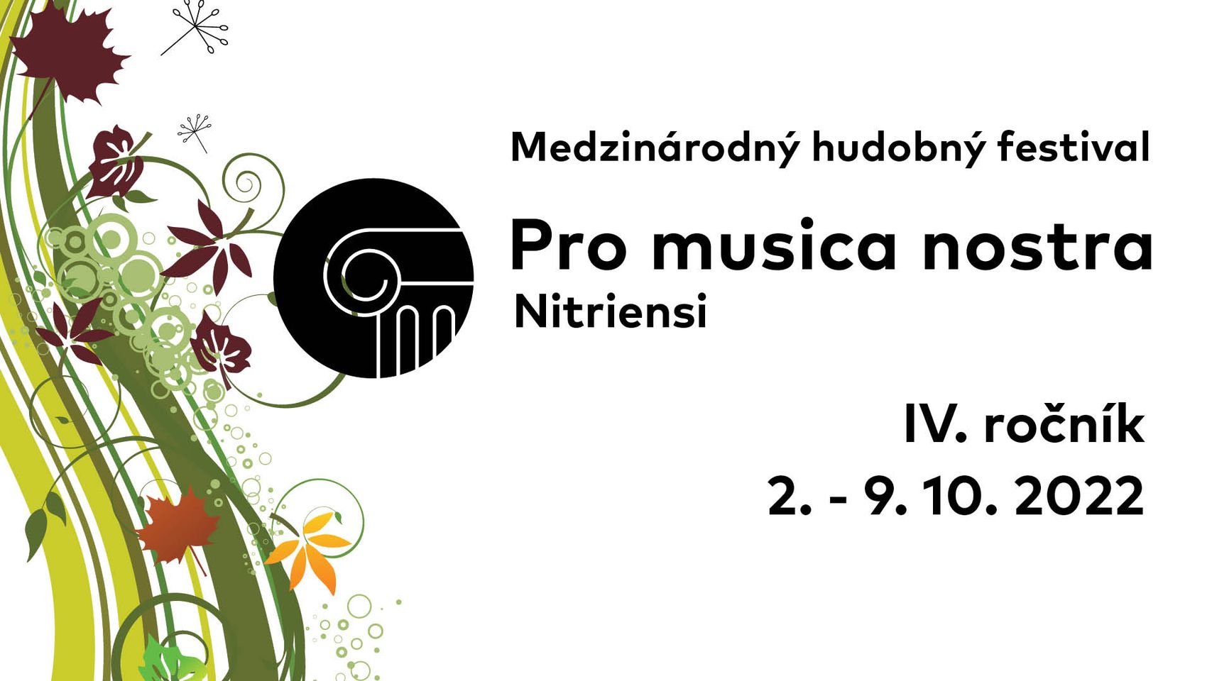 Pro musica nostra Nitriensi Nitriansky samosprávny kraj