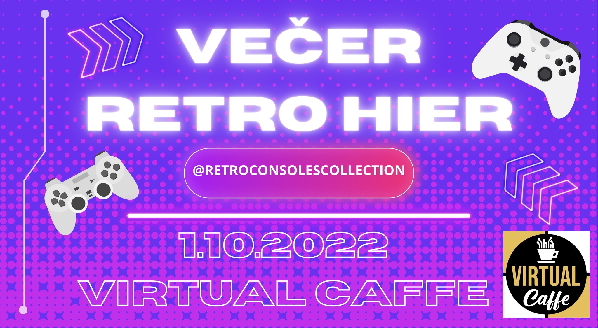 Večer Retro Hier Virtual Caffe