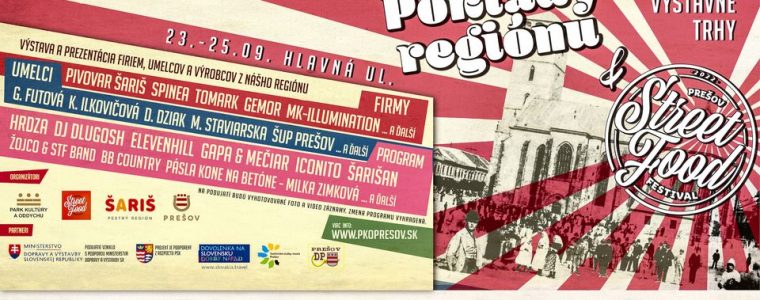 Poklady regiónu a Street Food festival… Prešov Hlavná