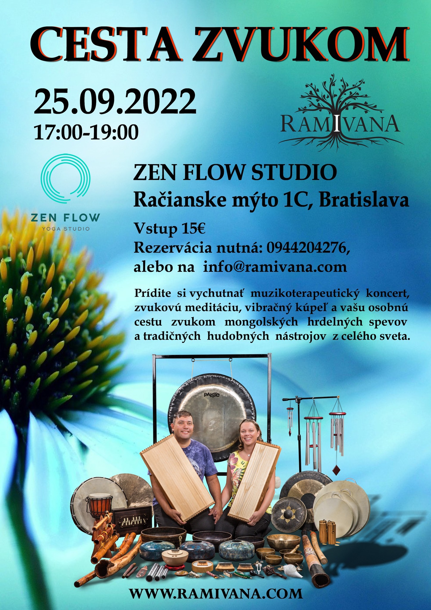 Liečivá Cesta Zvukom… Zen Flow Studio