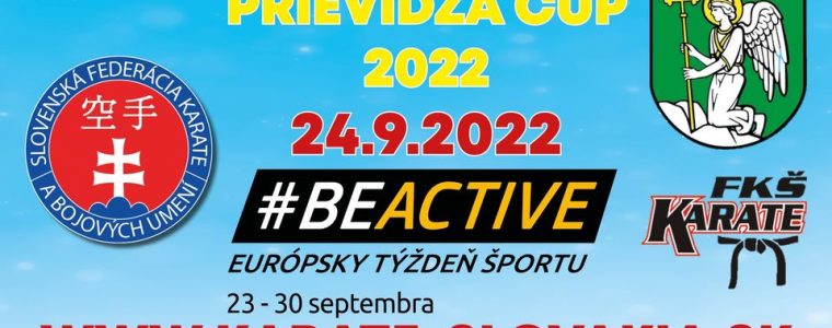 Prievidza CUP 2022 - Slovenský pohár v karate a kobudo… Športová Hala