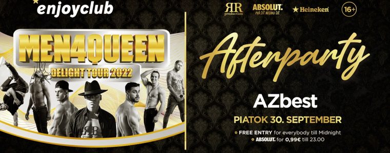 MEN4QUEEN - Delight tour 2022 | Afterparty ★enjoyclub