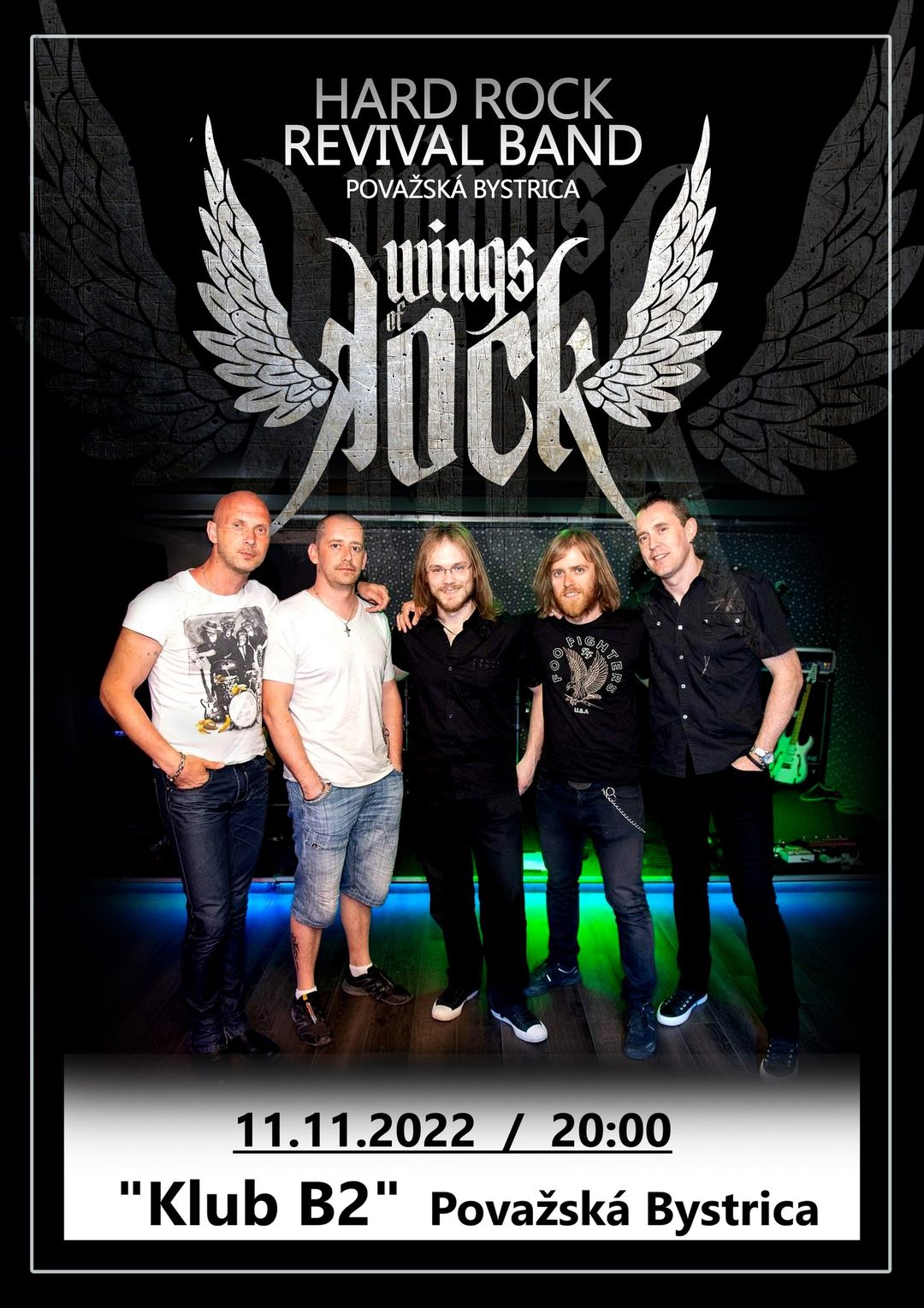 Wings of Rock Umelci B2 Klub
