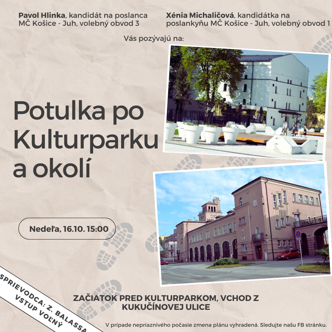 Potulka po Kulturparku a okolí KASÁRNE/KULTURPARK