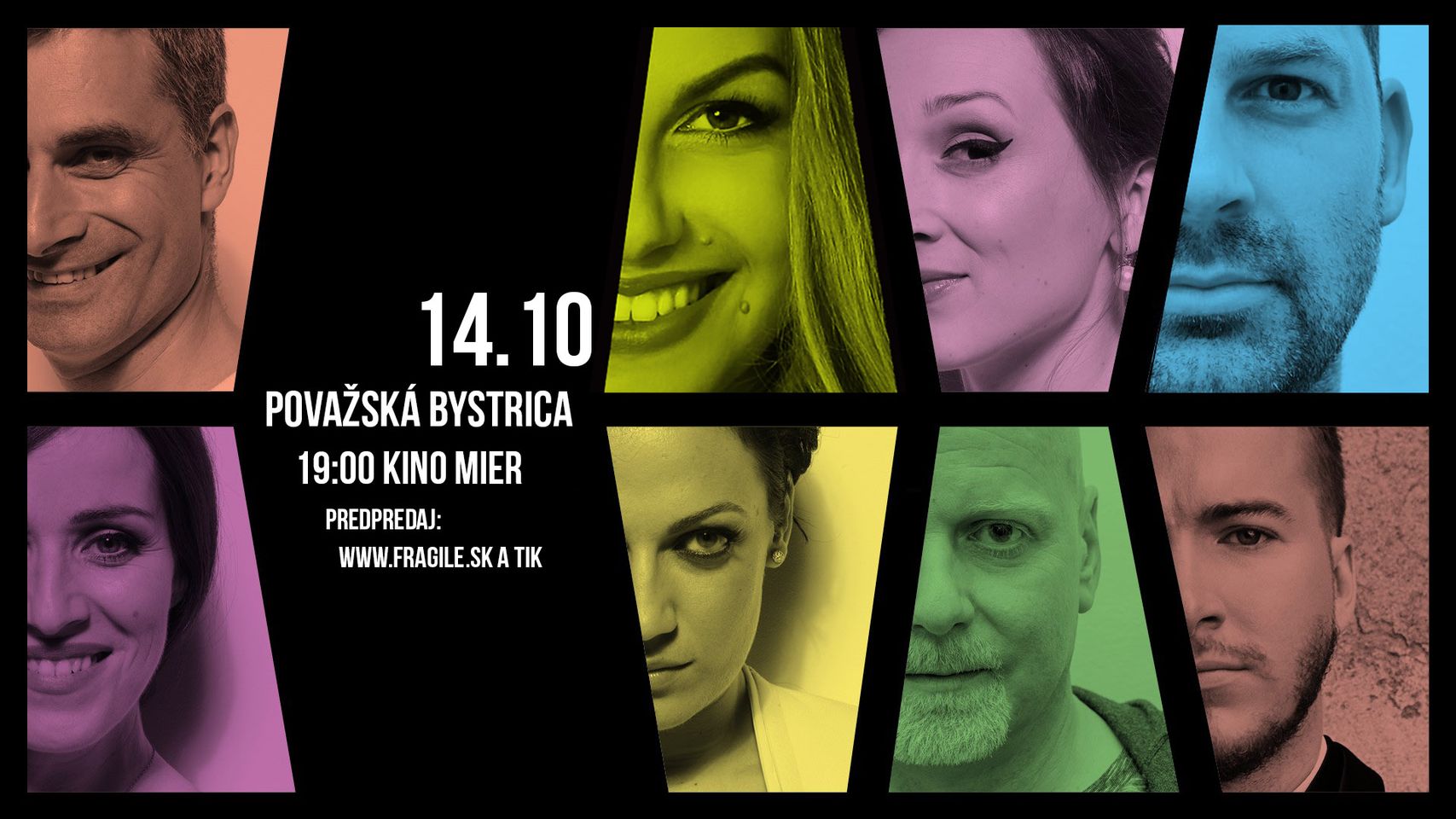 Fragile SK koncert - Považská Bystrica Kino Mier