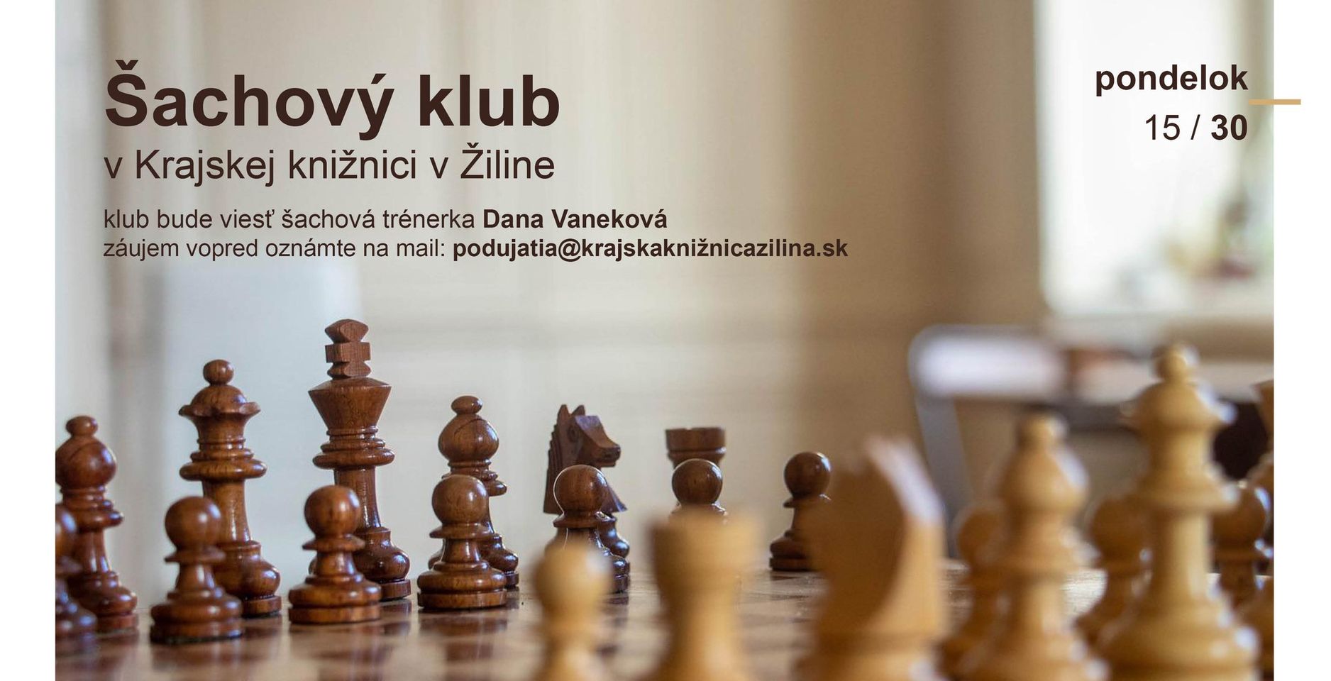 Šachový klub v KKZA Krajská knižnica