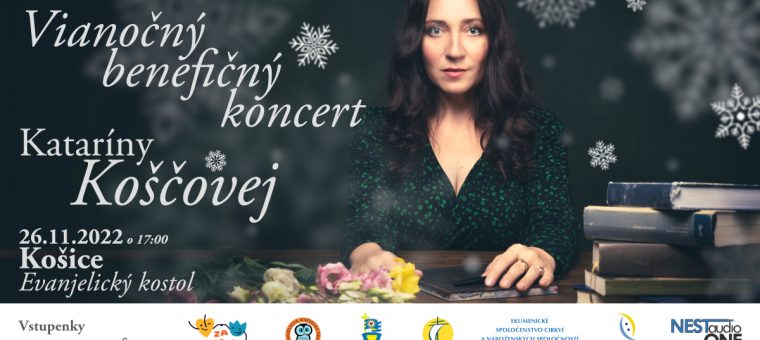 Vianočný benefičný koncert Kataríny Koščovej - Evanjelický Kostol