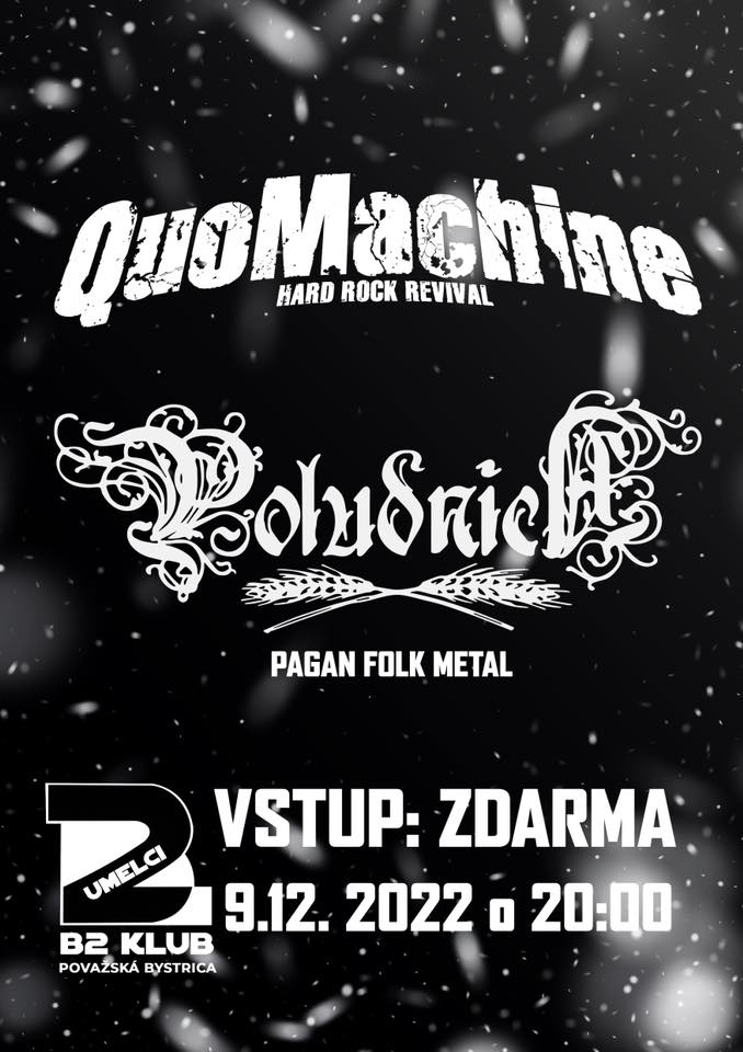 Quo Machine + Poludnica B2 Klub