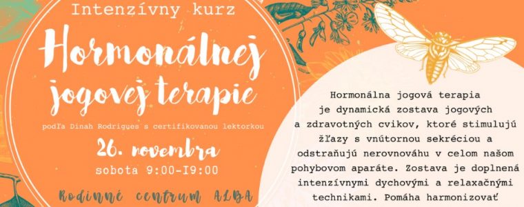 Intenzívny kurz hormonálnej jogovej terapie pre ženy podľa Dinah Rodrigues Albacentrum