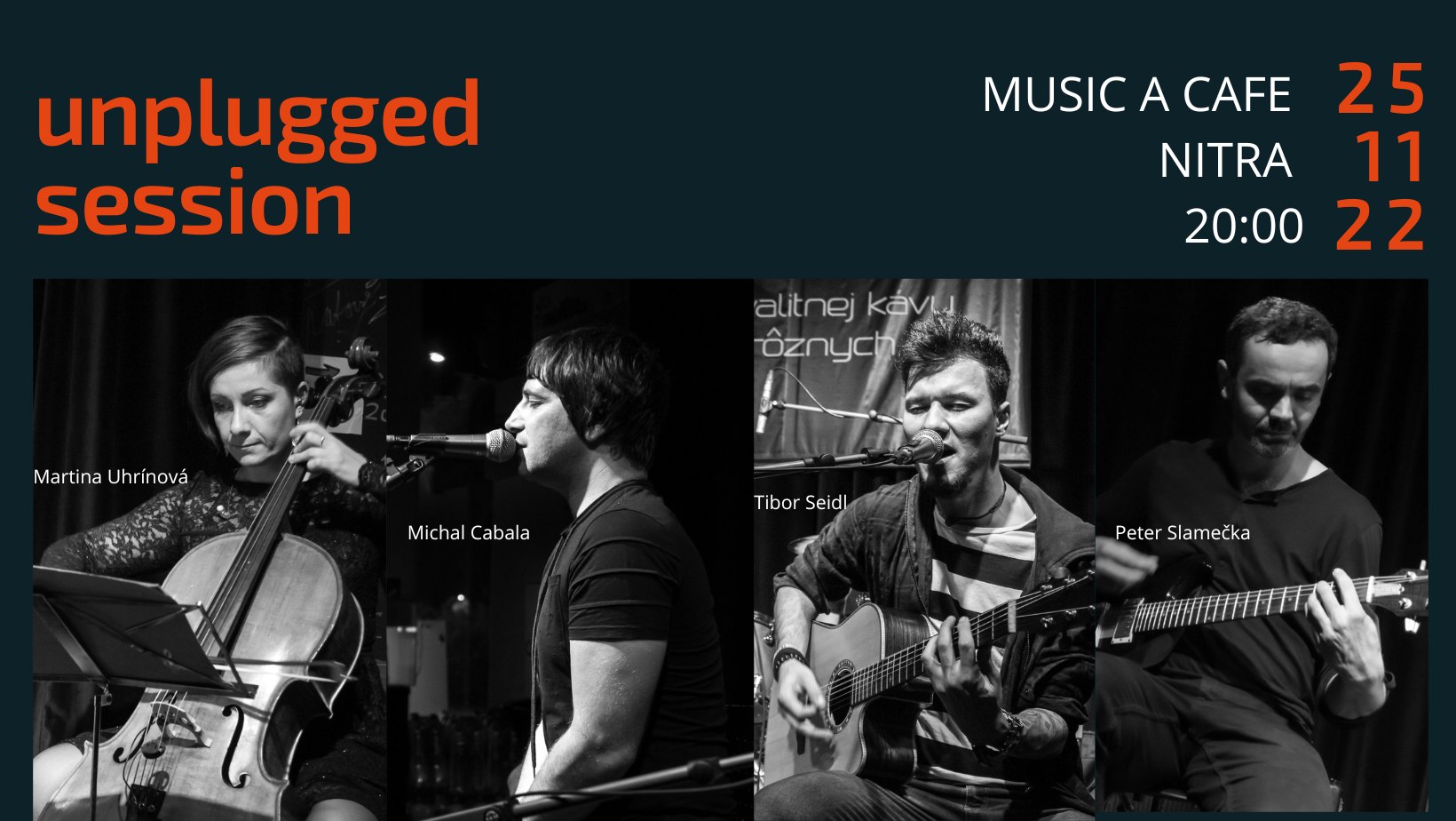 UNPLUGGED SESSION Music a Cafe Nitra