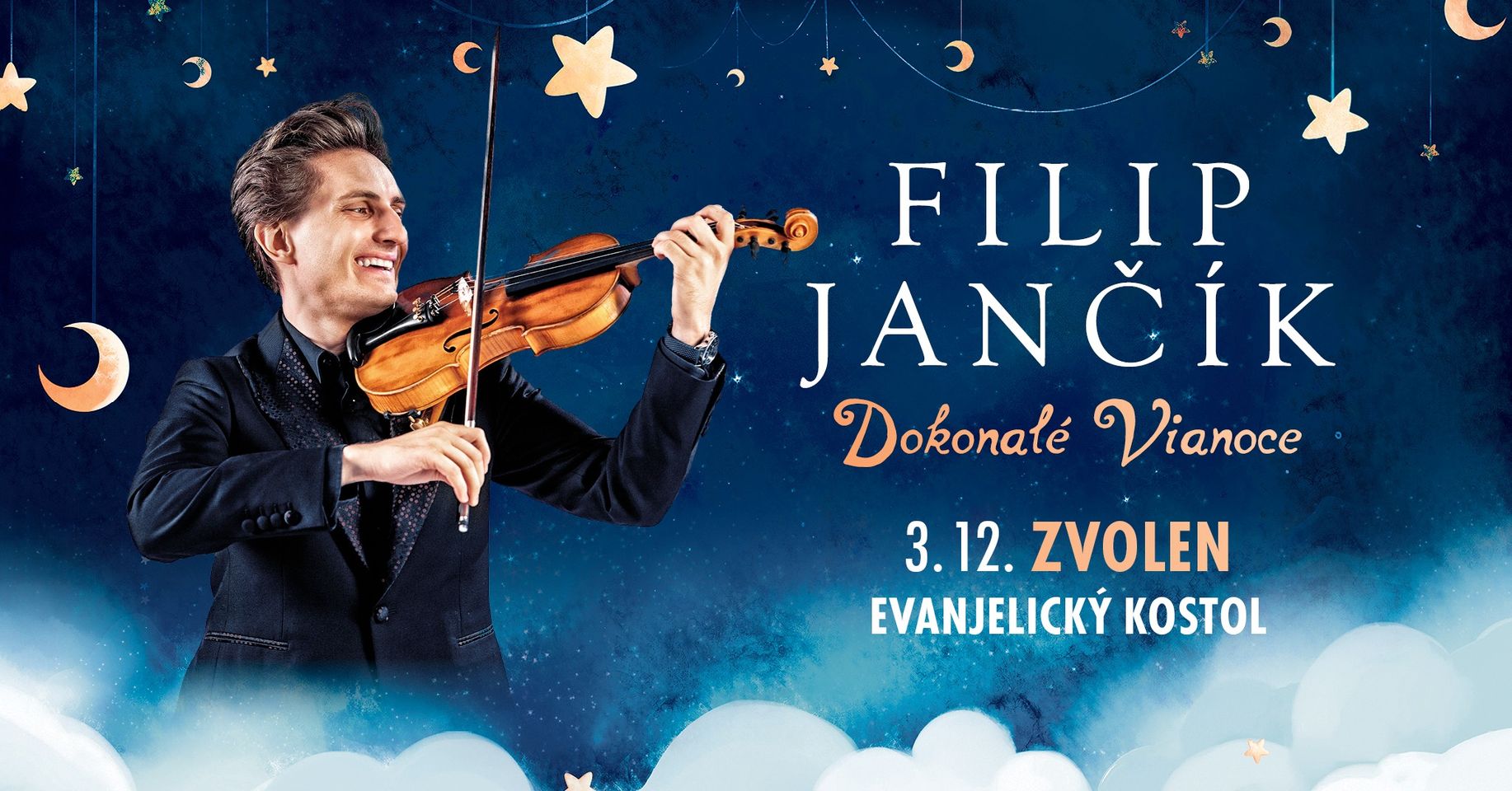 Filip Jančík | Koncert - Dokonalé Vianoce |  Evanjelický kostol sv.Trojice