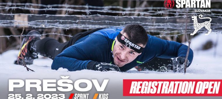 Spartan Winter Sprint Prešov Prírodné Kúpalisko Delňa