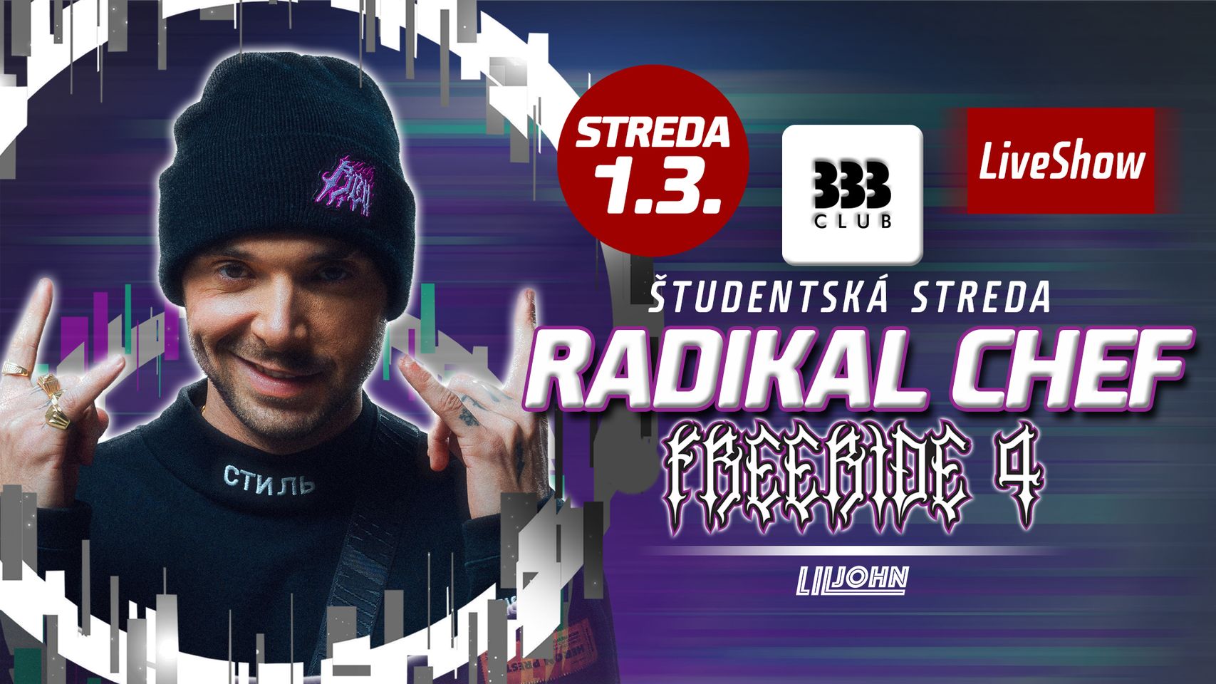 Radikal Chef LIVE /// Str 1.3.  Club 333