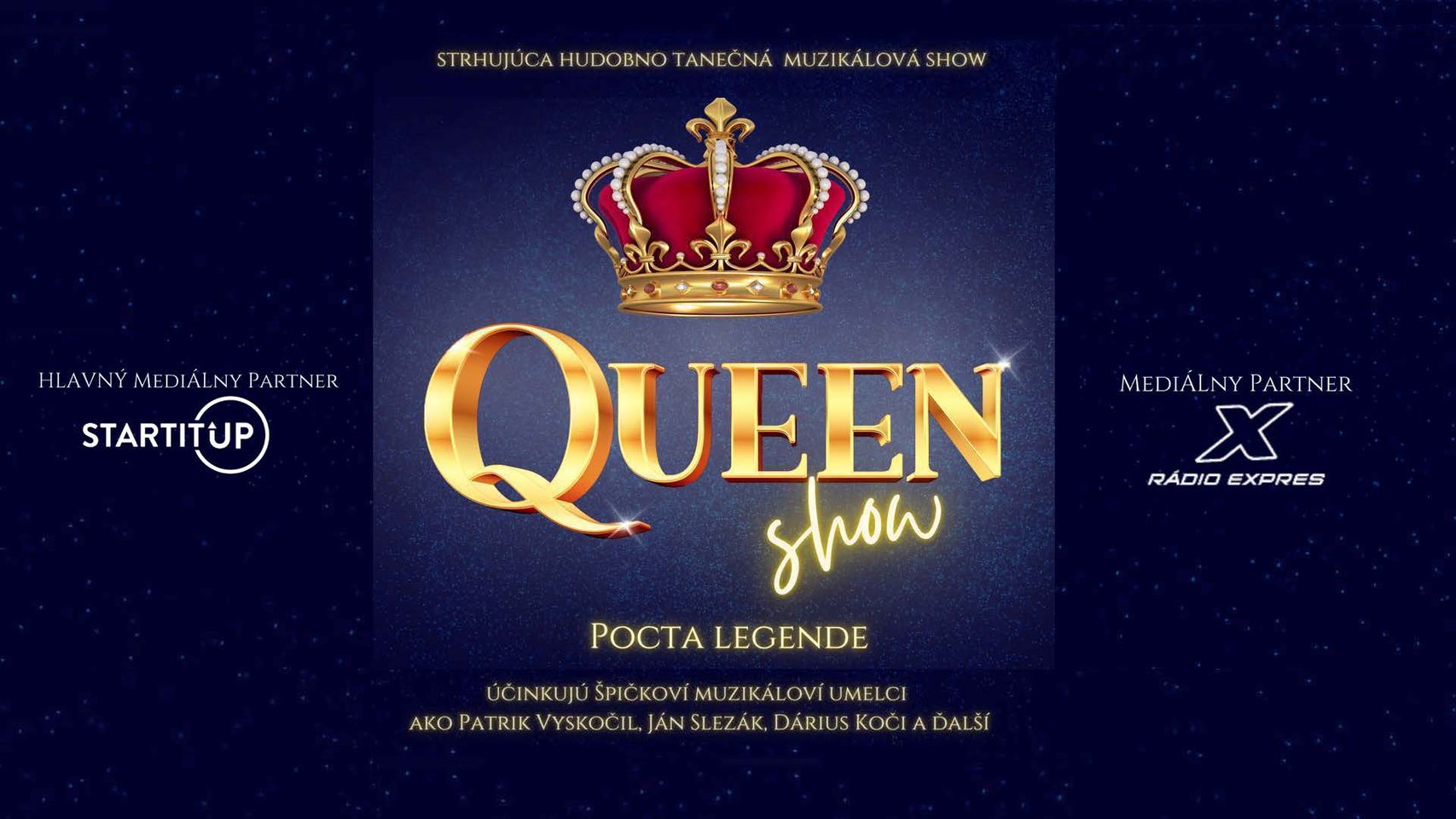 queen show – pocta legende Dom armády
