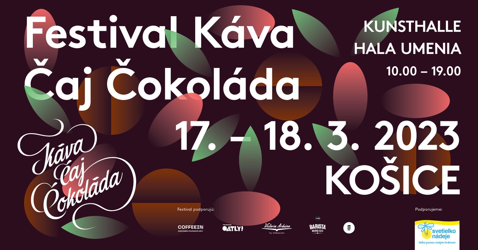 Festival Káva Čaj Čokoláda  2023 Kunsthalle / Hala umenia Košice