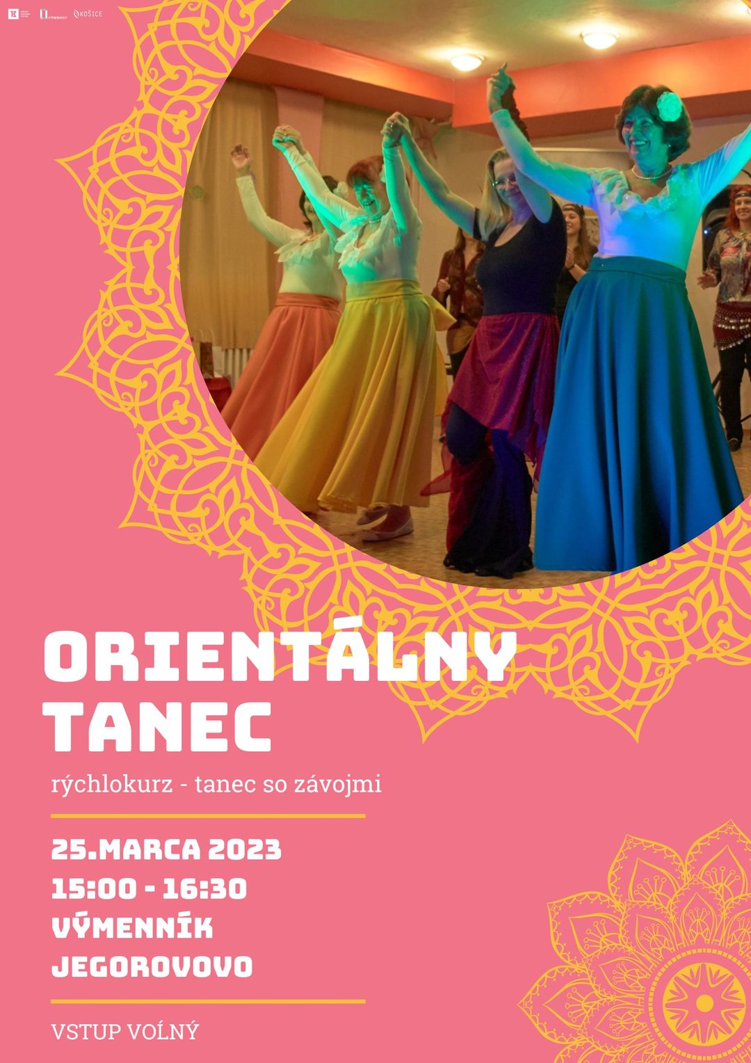 Orientálny tanec - tanec so závojmi Výmenník Jegorovovo