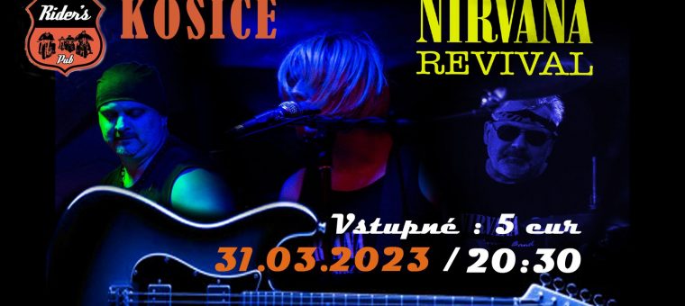 NIRVANA Revival band Riders Pub Košice