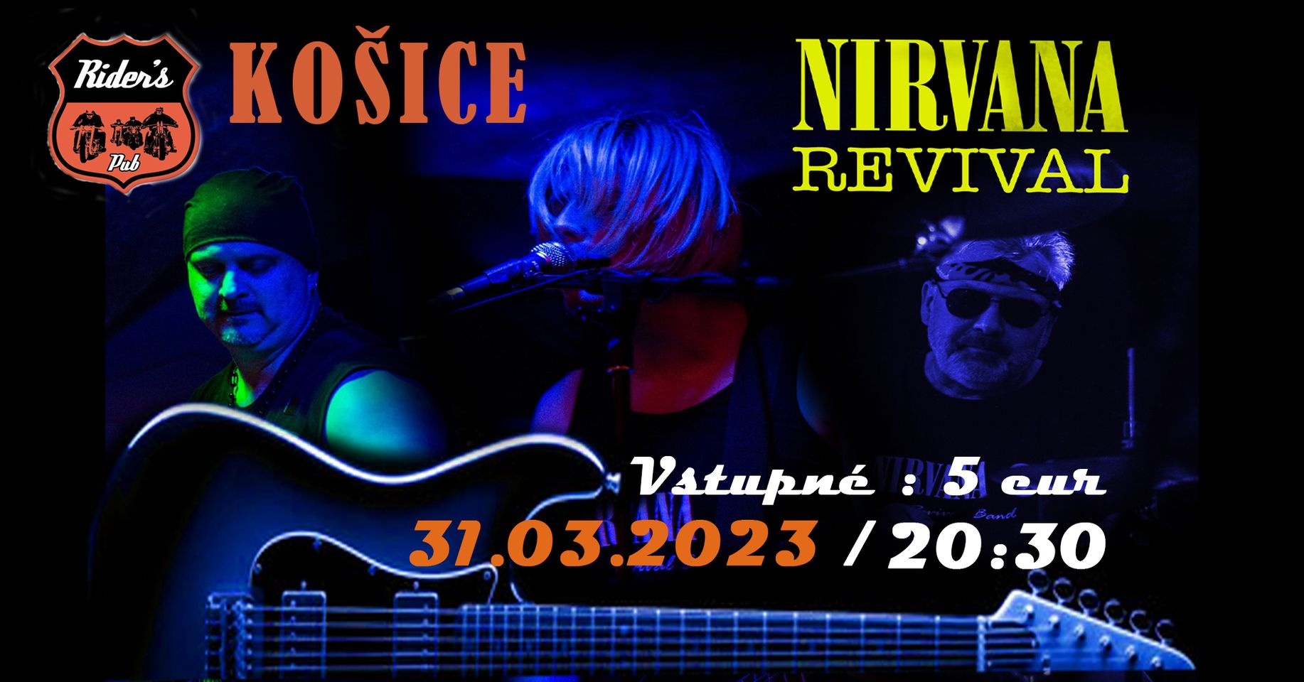 NIRVANA Revival band Riders Pub Košice