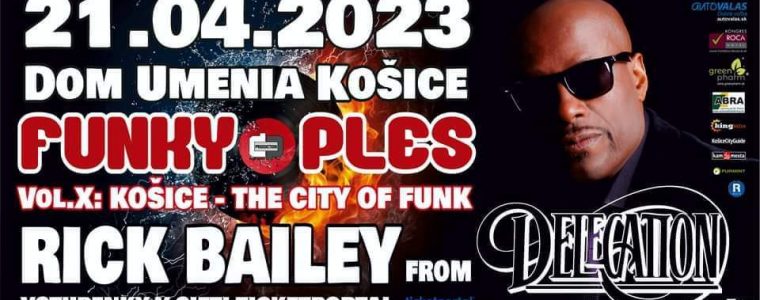 FUNKY PLES vol.X: Košice - The City Of Funk Dom Umenia